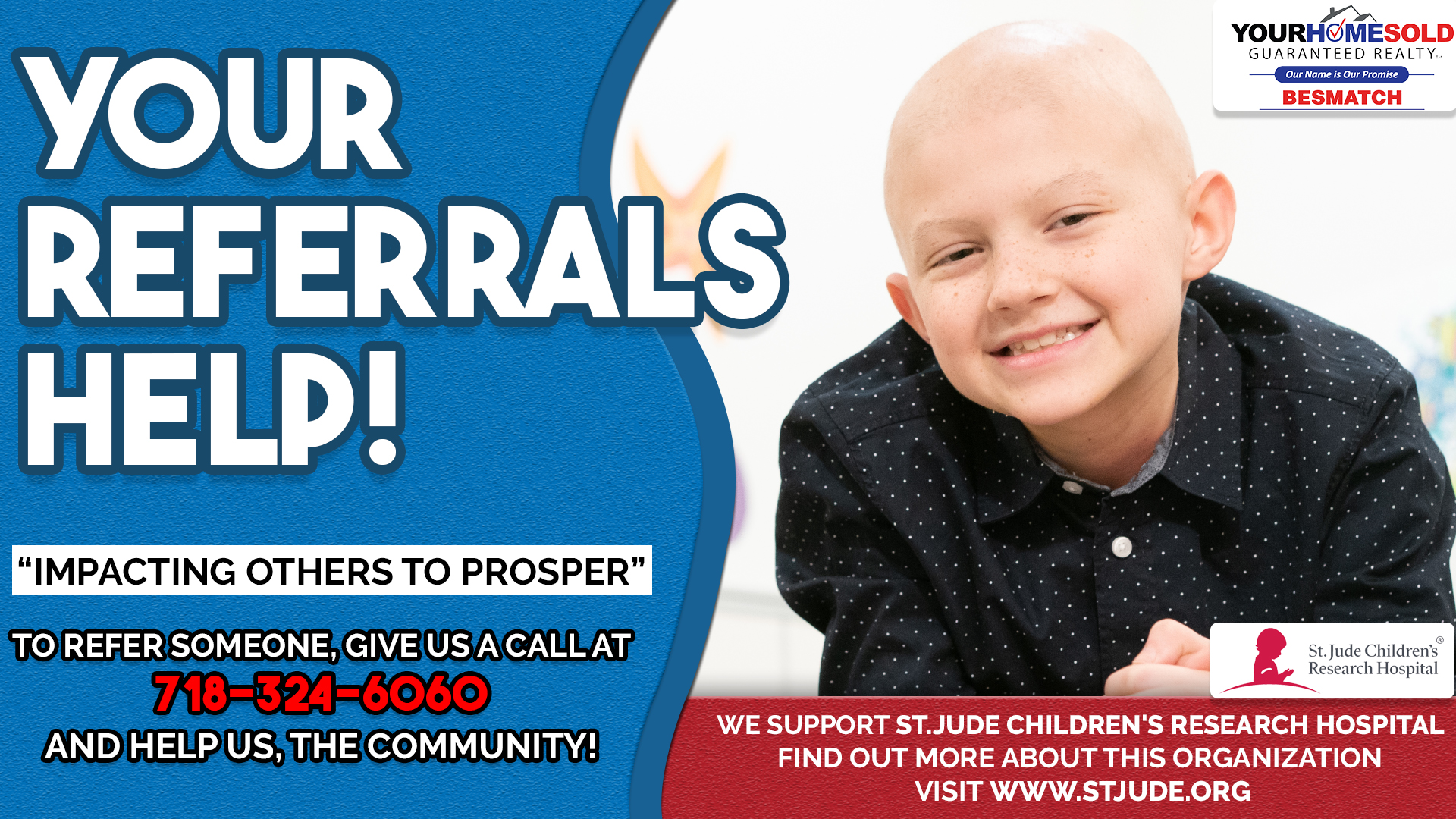 Your referrals really do help the community!