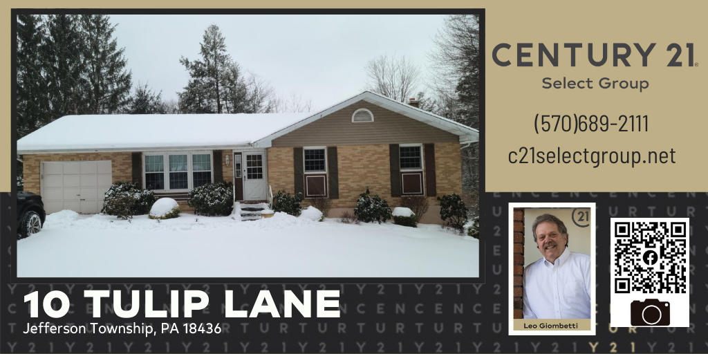10 Tulip Lane: Well Maintained Jefferson Twp Ranch with Lake Rights