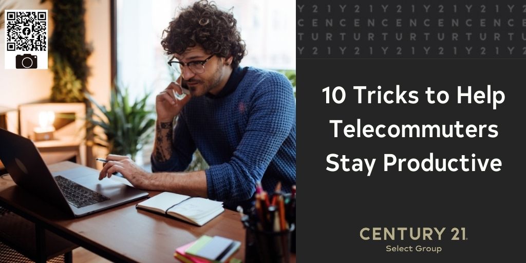 10 Tricks to Help Telecommuters Stay Productive