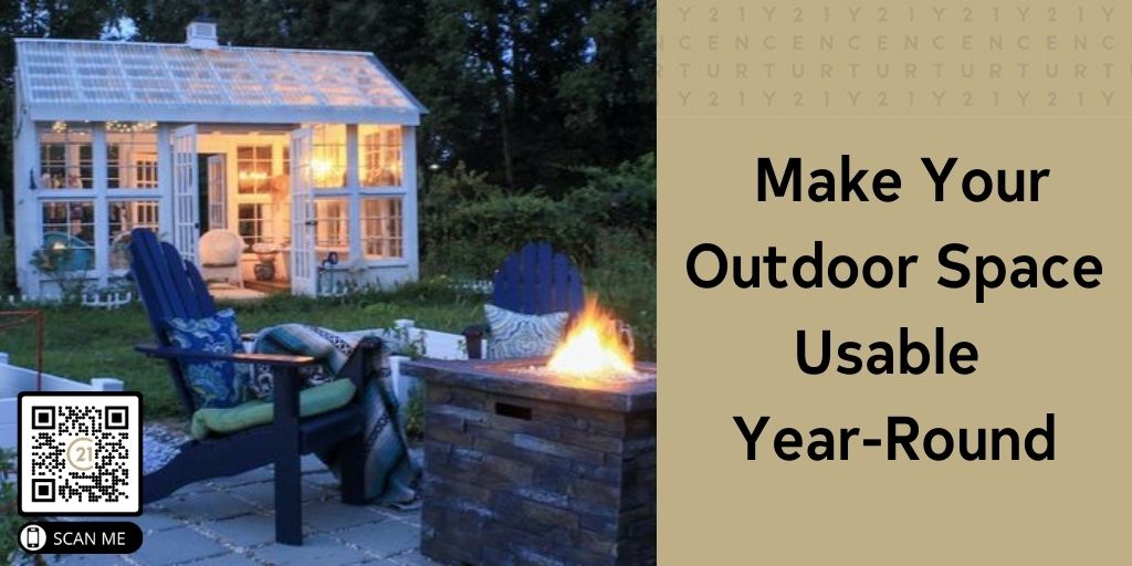 10 Ways To Make Your Outdoor Space Usable Year-Round