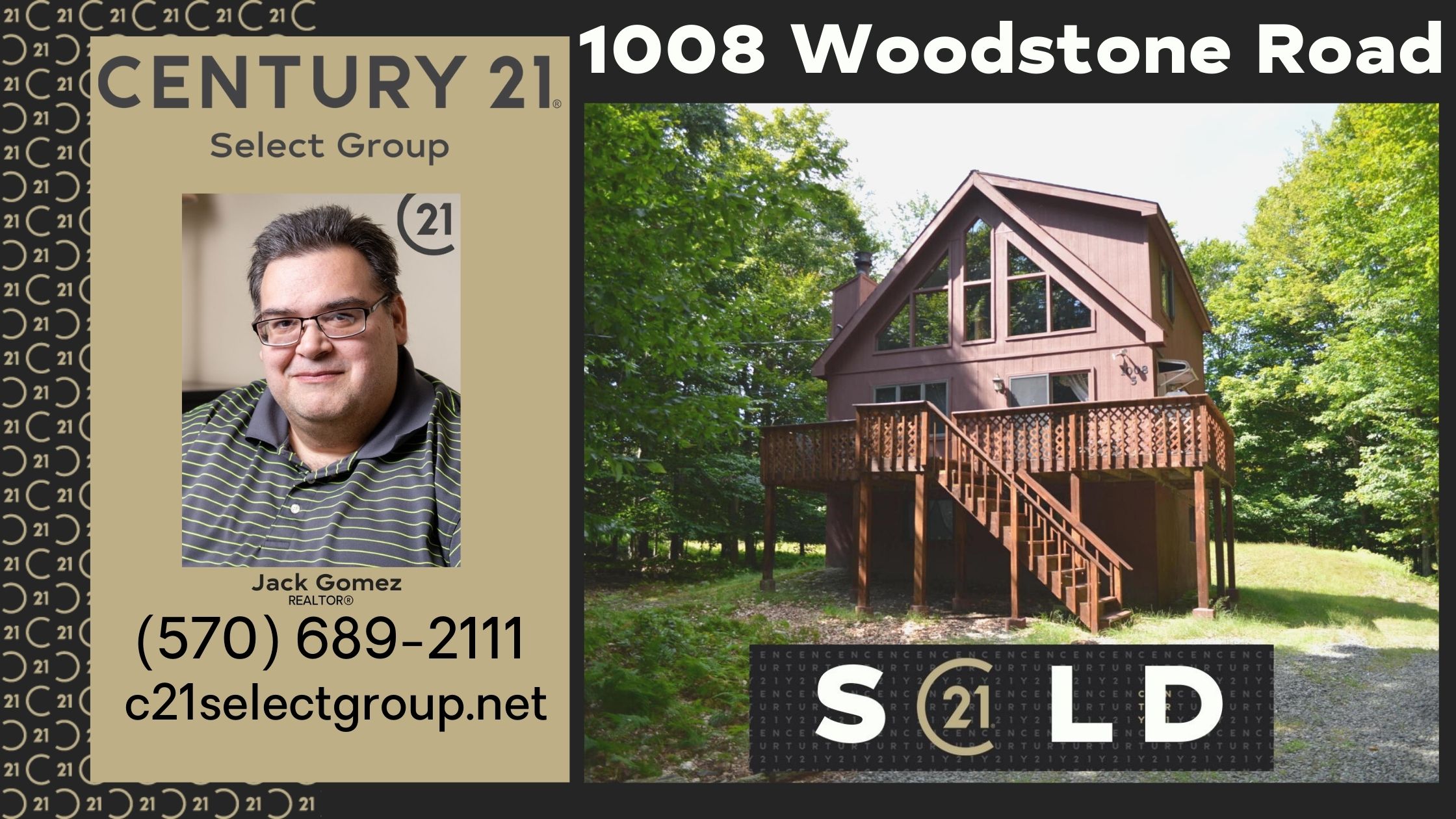SOLD! 1008 Woodstone Road: Pocono Springs Estates