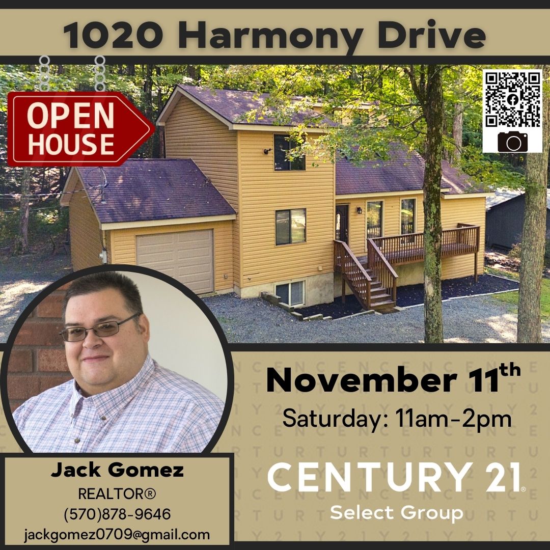 OPEN HOUSE! 1020 Harmony Drive: Wallenpaupack Lake Estates