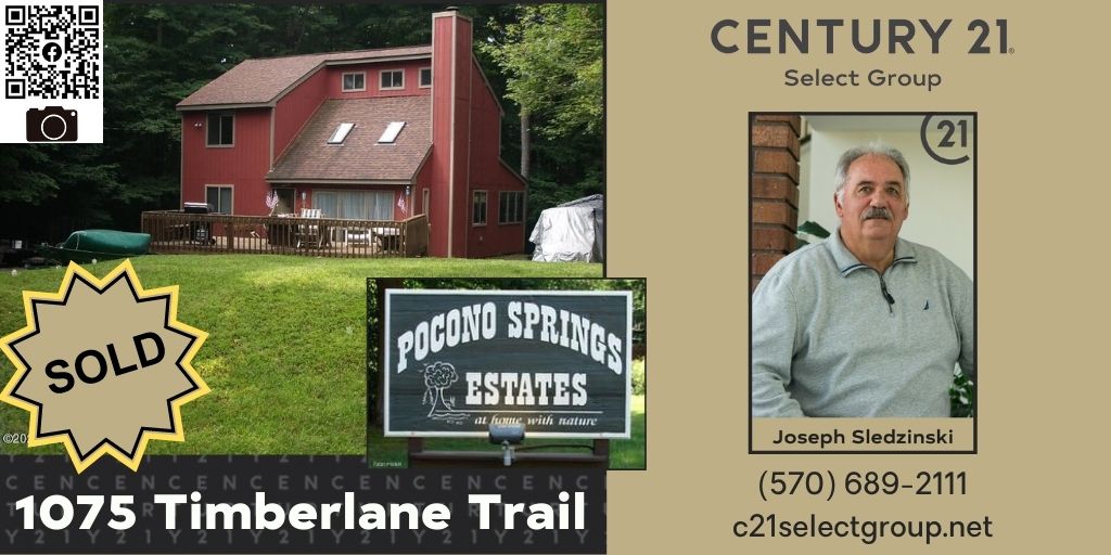 SOLD! 1075 Timberlane Trail: Pocono Springs Estates