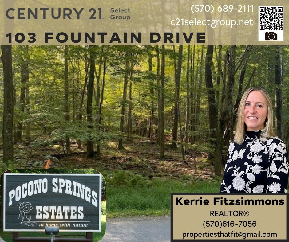 103 Fountain Drive: Pocono Springs Estates Land For Sale