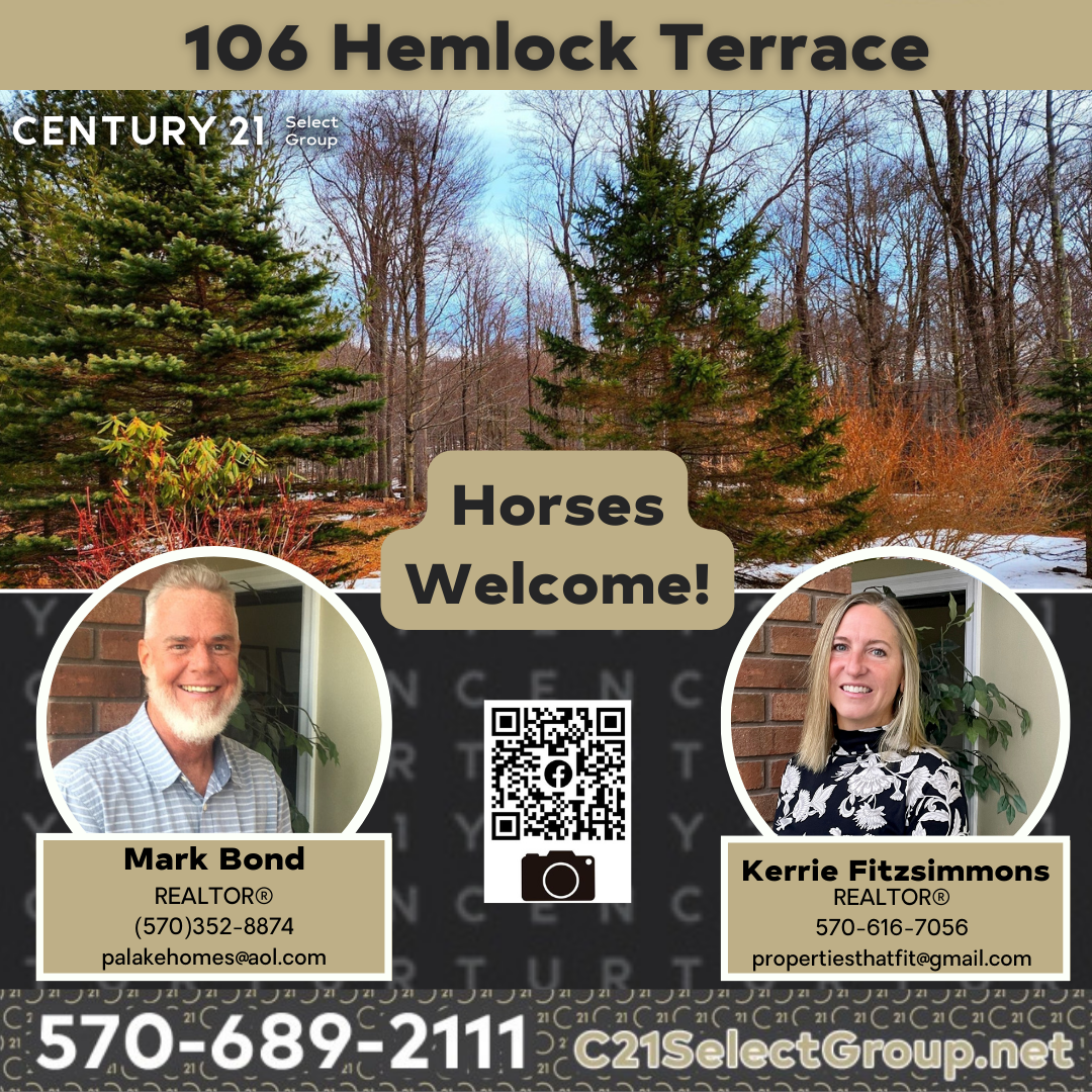 106 Hemlock Terrace: Level, Wooded and Private Parcel in Sugar Hill Estates
