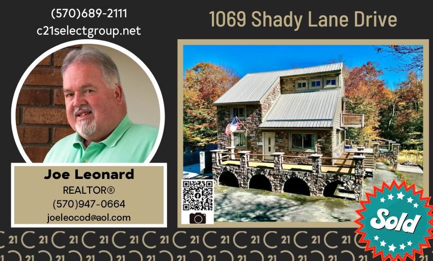 SOLD! 1069 Shady Lane Drive: Pocono Springs Estates