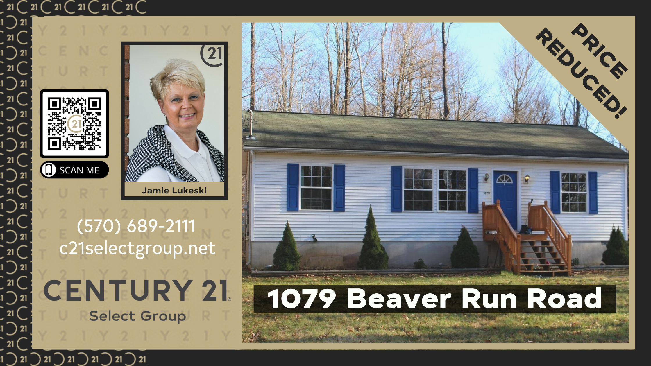 PRICE REDUCED! 1079 Beaver Run Road: PSE Ranch Home on Corner Lot