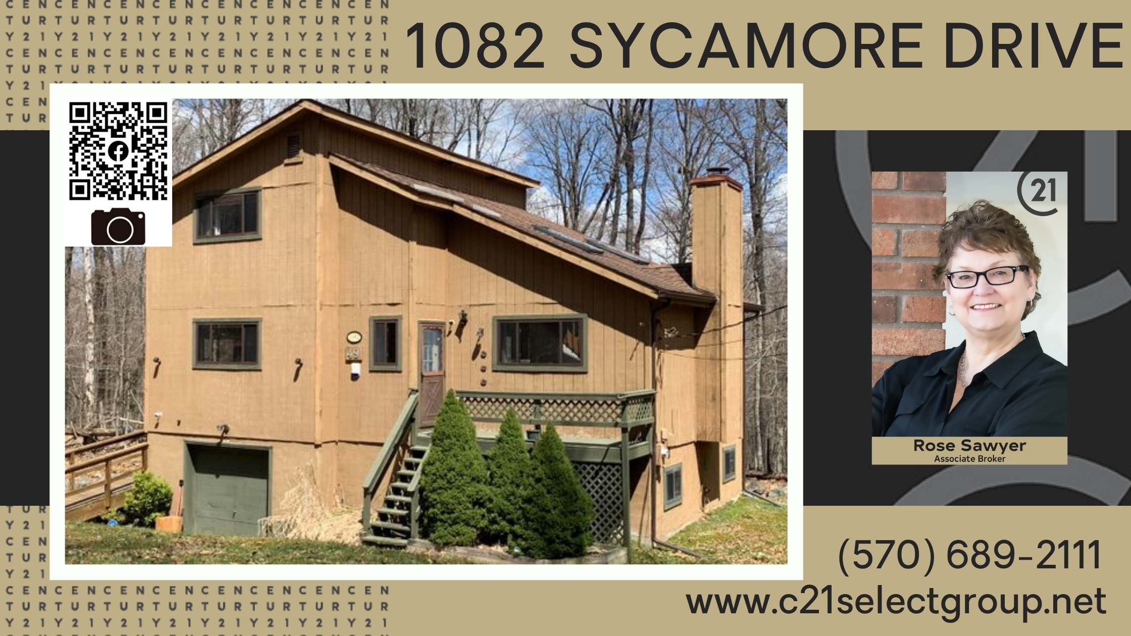 Just Reduced! 1082 Sycamore Drive: Peace & Privacy in Pocono Springs
