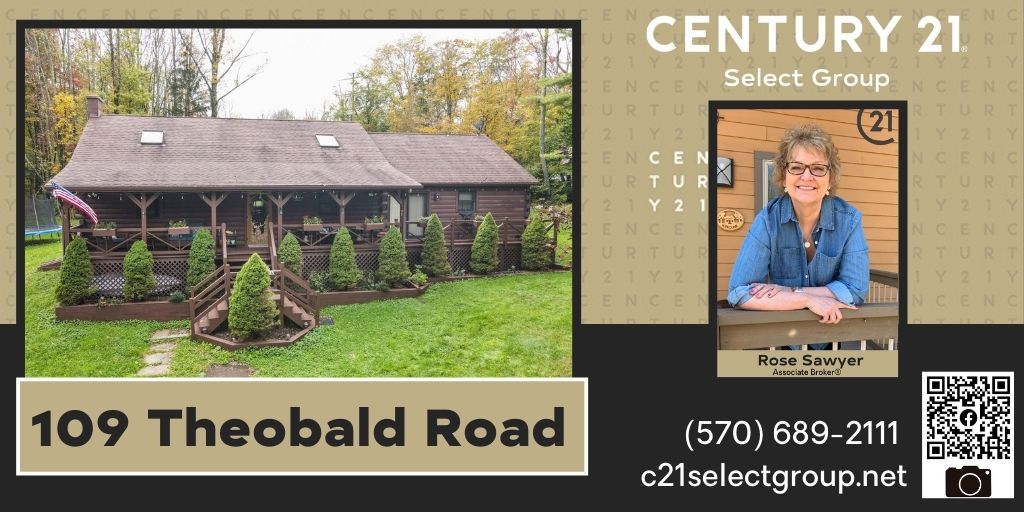109 Theobald Road: Log Home on 2.5 Country Acres