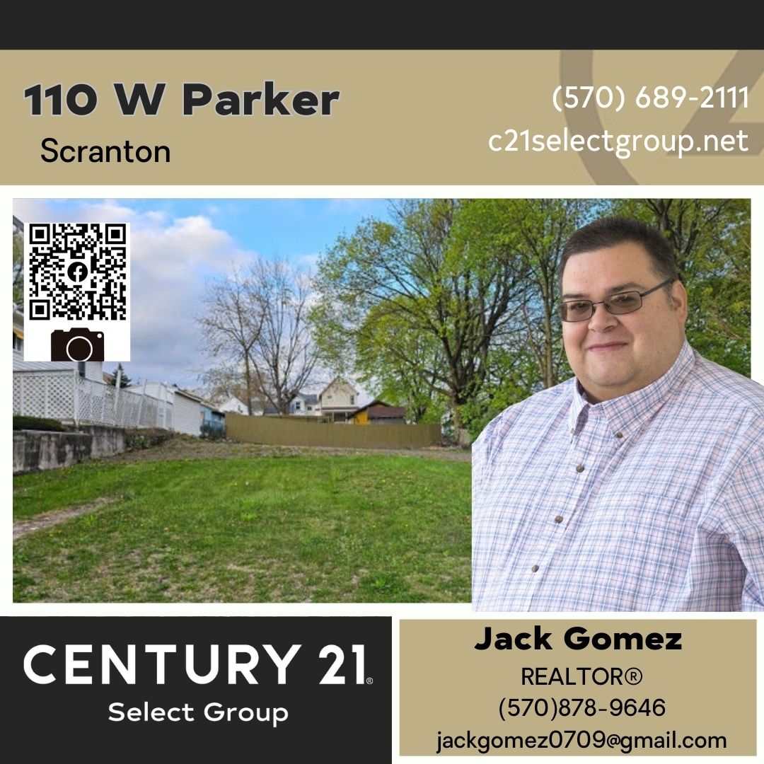 110 W Parker Street: Land in Bustling Scranton City