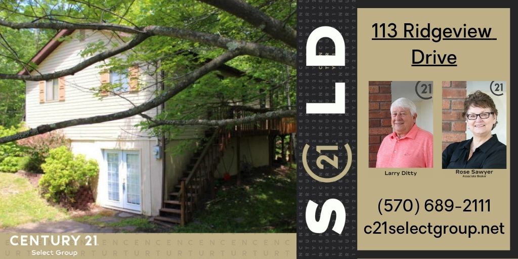SOLD! 113 Ridgeview Drive: The Hideout