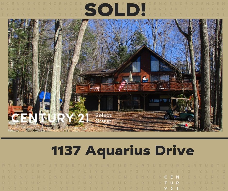 Sold! 1137 Aquarius Drive: Wallenpaupack Lake Estates