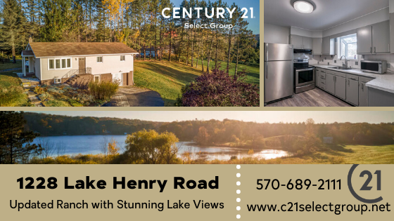 1228 Lake Henry Road: Updated Ranch with Stunning Lake Views