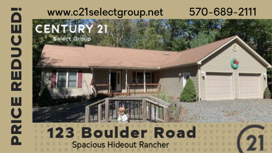 PRICE REDUCED! 123 Boulder Road: Spacious Hideout Rancher