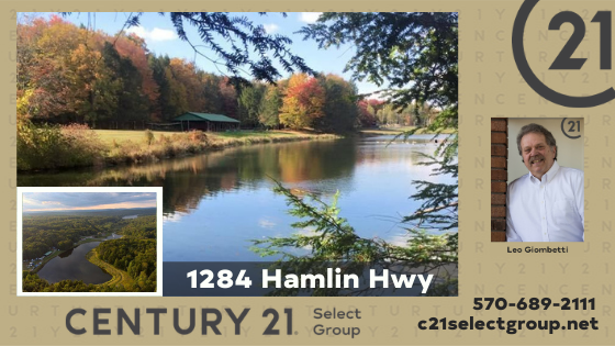 1284 Hamlin Highway: 42.5 Acre Property with Lake