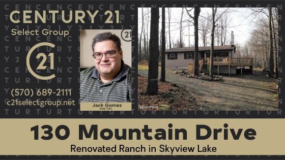 130 Mountain Drive: Renovated Ranch Home in Skyview Lake