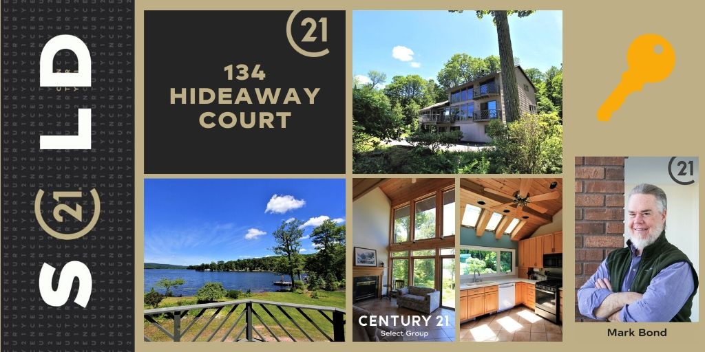 SOLD! 134 Hideaway Court: Lake Henry
