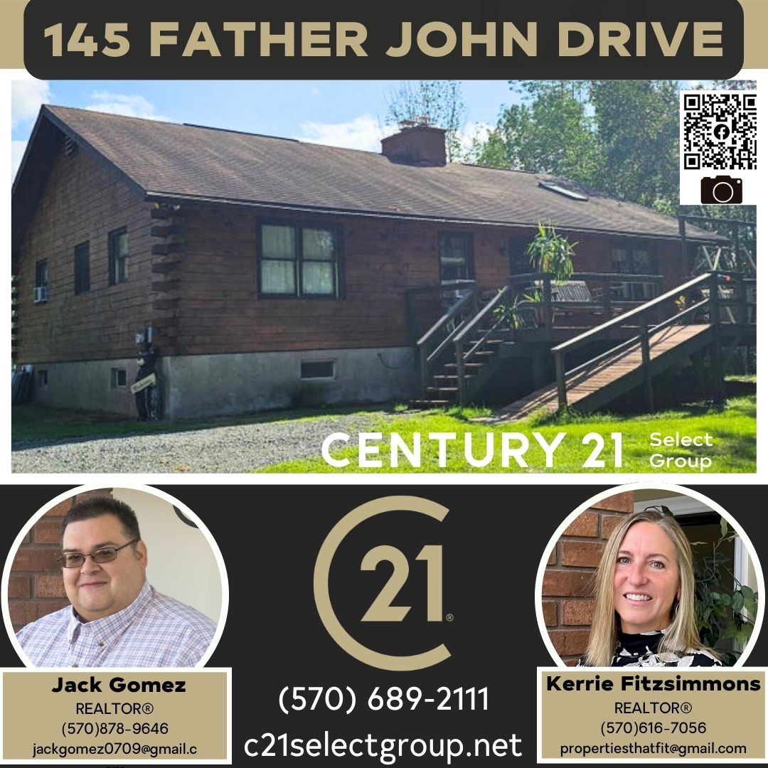 145 Father John Drive: Cozy Ranch Style Log Cabin in Murnin Estates