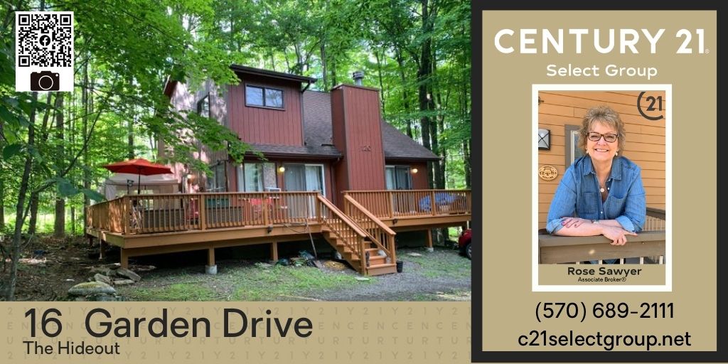 NEW REDUCED PRICE! 16 Garden Drive: The Hideout