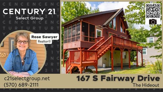 NEW PRICE! 167 South Fairway Drive: Hideout Chalet with Golf Views