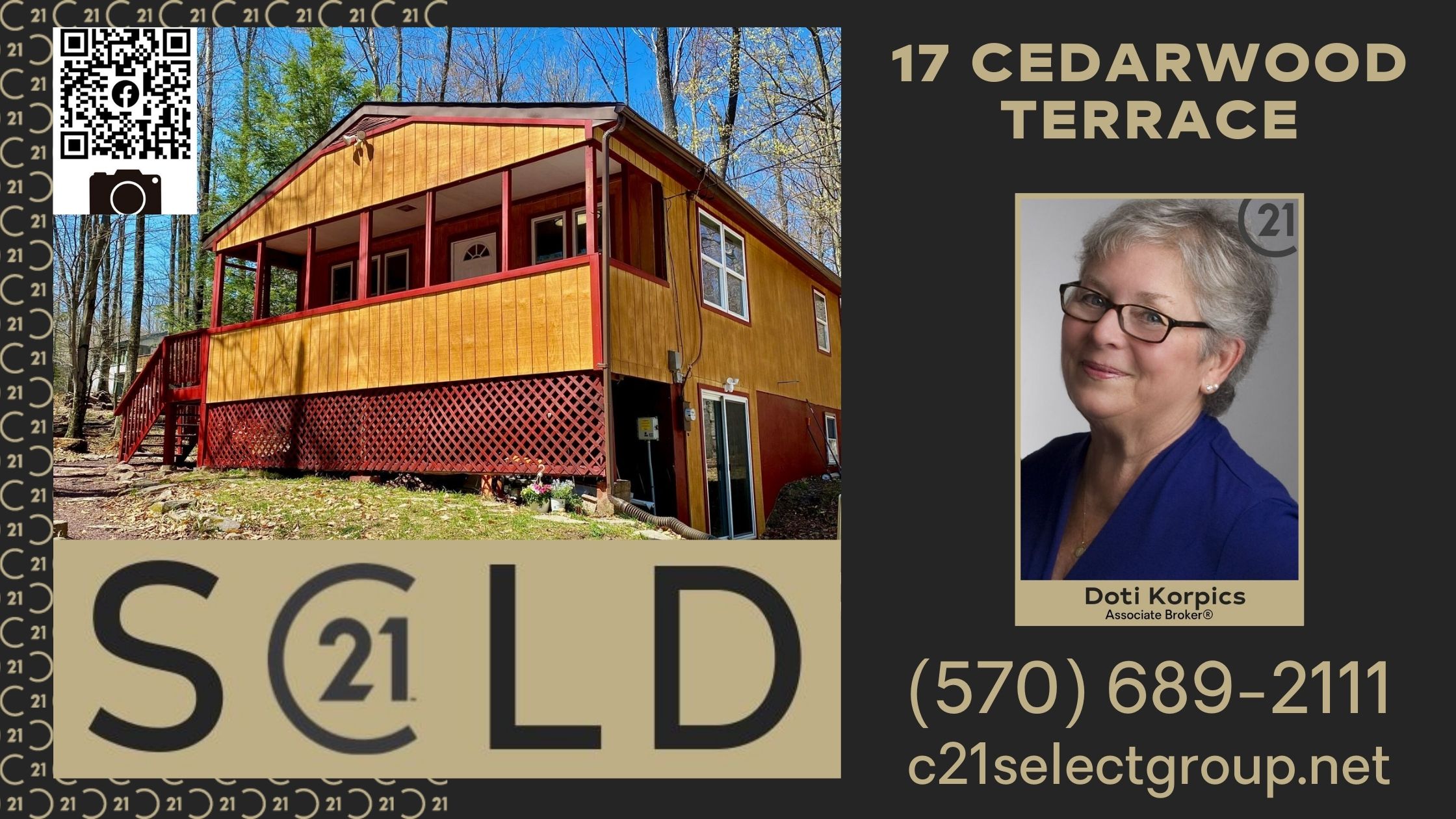 SOLD! 17 Cedarwood Terr: The Hideout
