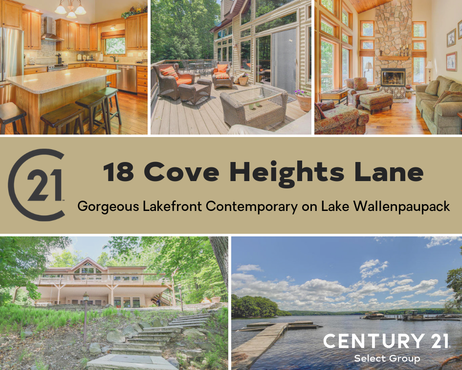 Reduced! 18 Cove Heights Lane: Gorgeous Lakefront Contemporary on Lake Wallenpaupack