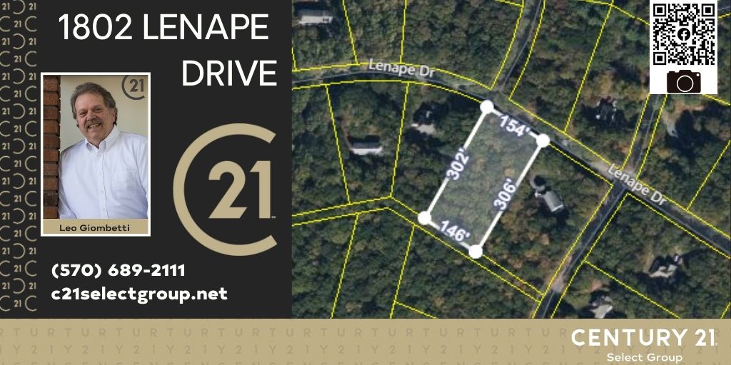 1802 Lenape Drive: Vacant Lot in Conashaugh Lakes
