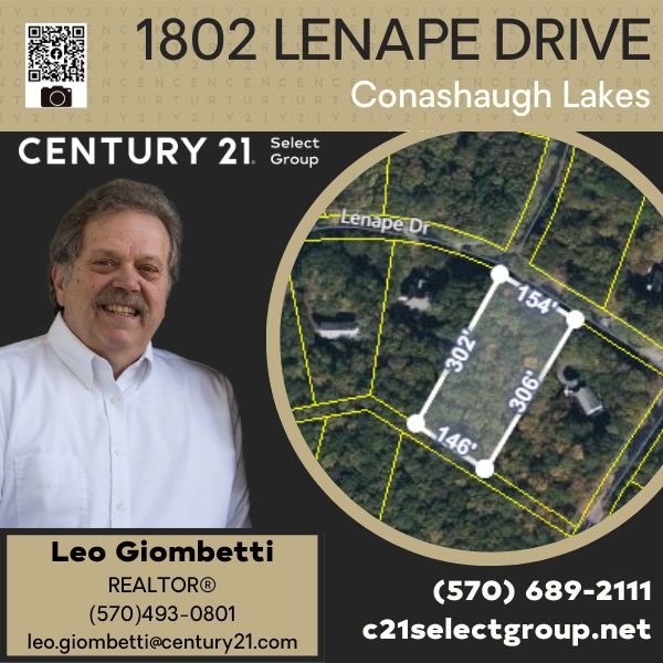 1802 Lenape Drive: Conashaugh Lakes Vacant Land