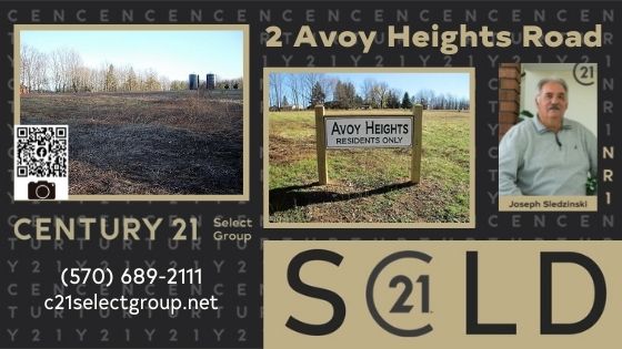 SOLD! Lot 2 Avoy Heights Road: Lake Ariel