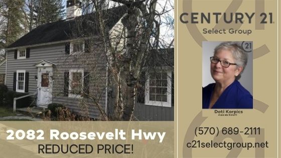 NEW PRICE! 2082 Roosevelt Hwy: Cozy & Affordable Cape Cod Home in Honesdale