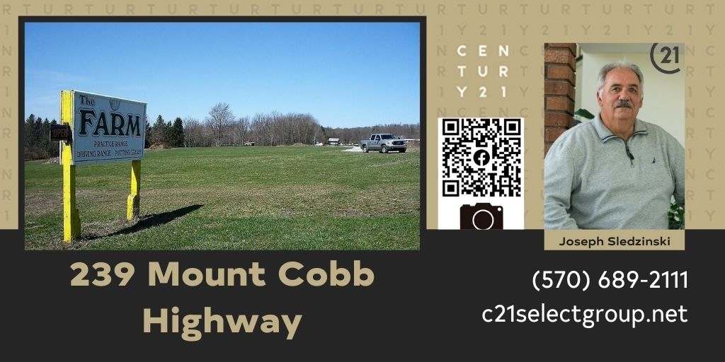 NEW PRICE! 239 Mount Cobb Highway: 15 Level, Commercial Acres