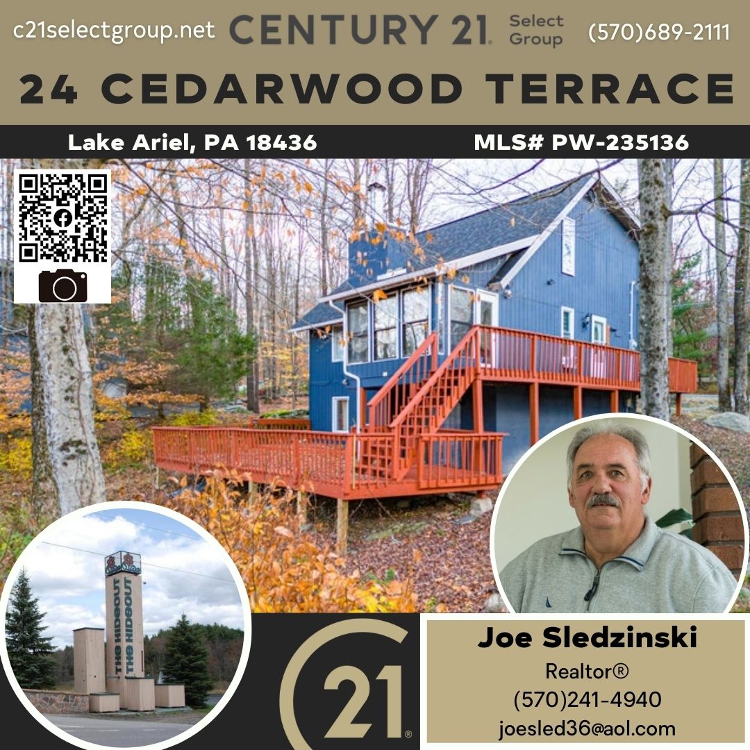 24 Cedarwood Terrace: Meticulously Updated Hideout Home