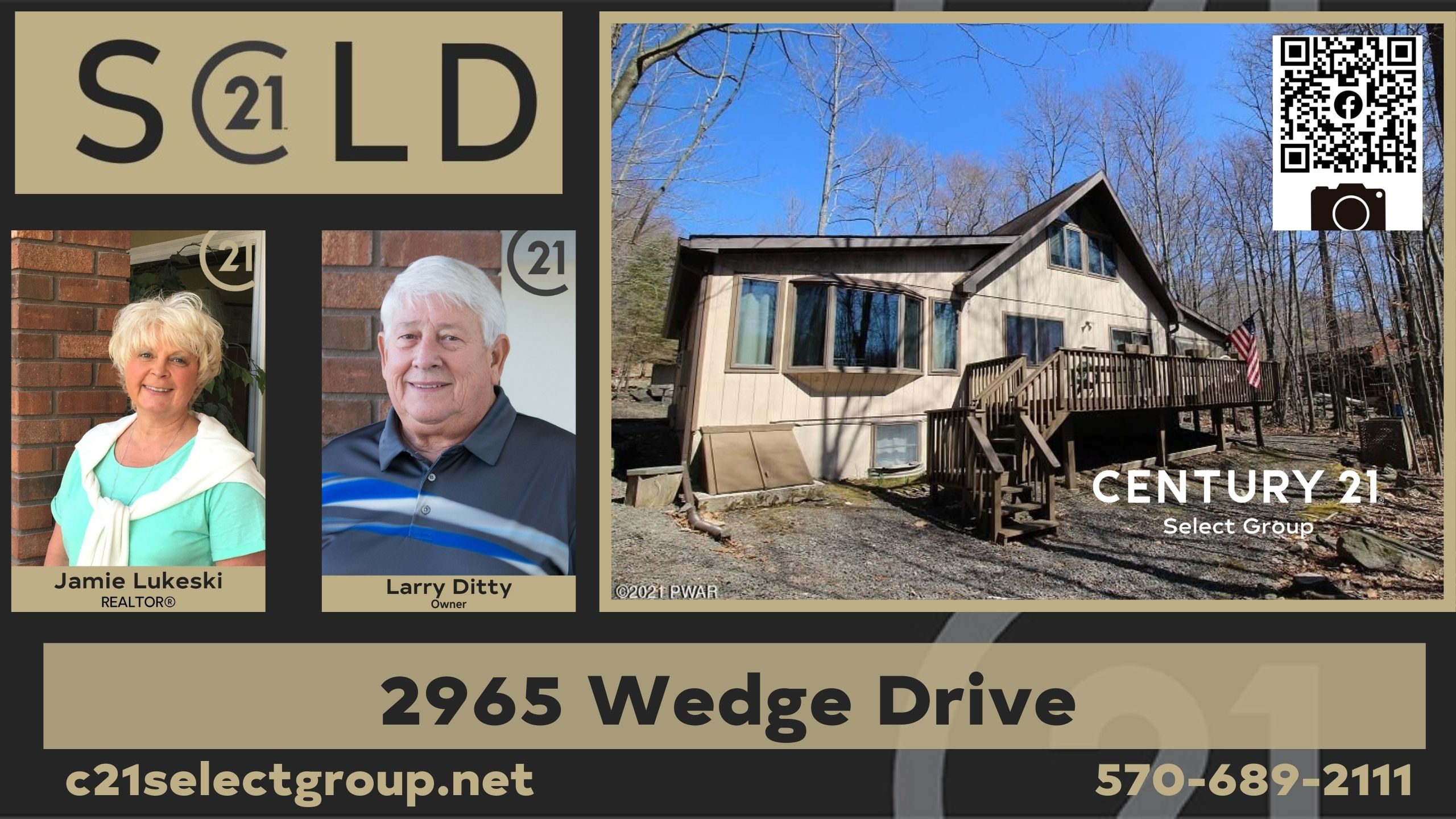 SOLD! 2965 Wedge Drive: The Hideout