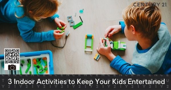3 Indoor Activities to Keep Your Kids Entertained