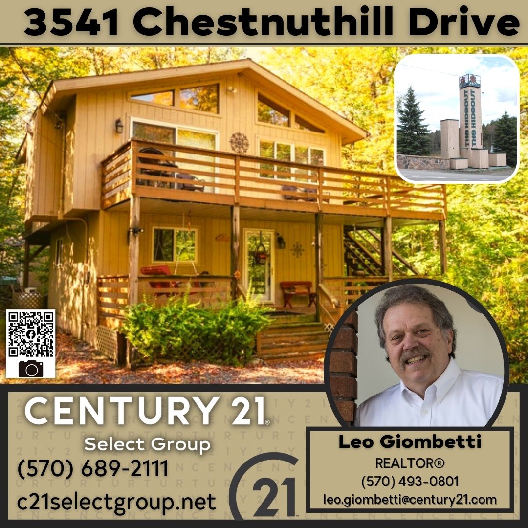 3541 Chestnuthill Drive: Fully Furnished, Move in Ready Pocono Getaway