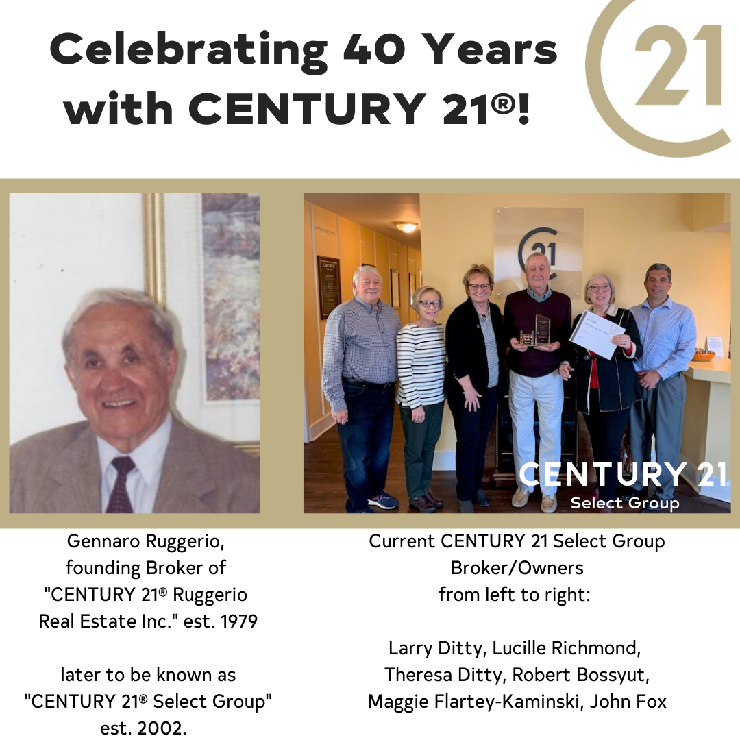 Celebrating 40 Years with CENTURY 21!