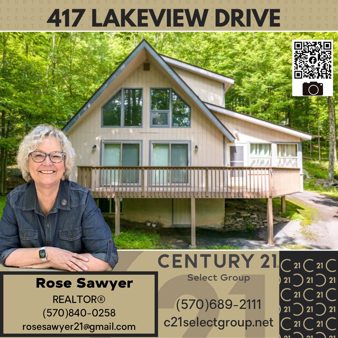 417 Lakeview Drive: Tasteful Chalet with Lake Views