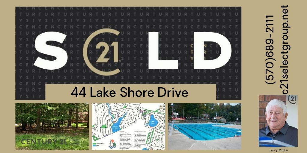SOLD! 44 Lake Shore Drive: Wallenpaupack Lake Estates