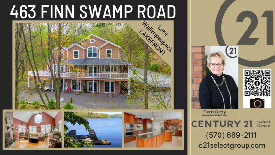 463 Finn Swamp Road: Gorgeous Lake Wallenpaupack LAKEFRONT Home