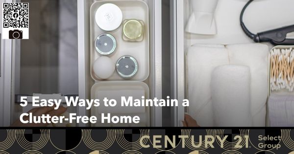 5 Easy Ways to Maintain a Clutter-Free Home