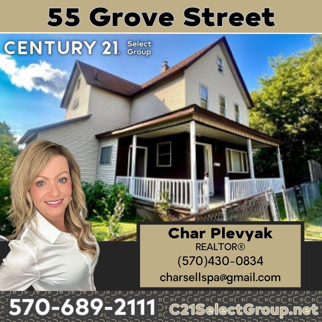NEW PRICE! 55 Grove Street: Carbondale Two-Story with Potential