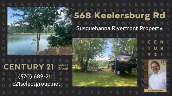 568 Keelersburg Road:  Riverfront Property in Susquehanna !