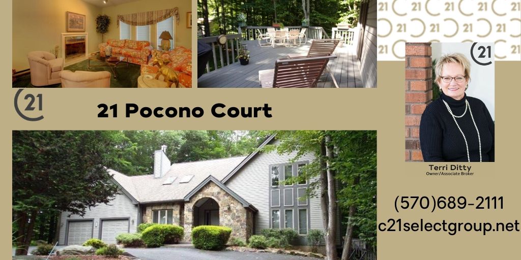 21 Pocono Court: Contemporary Meets Traditional in The Hideout