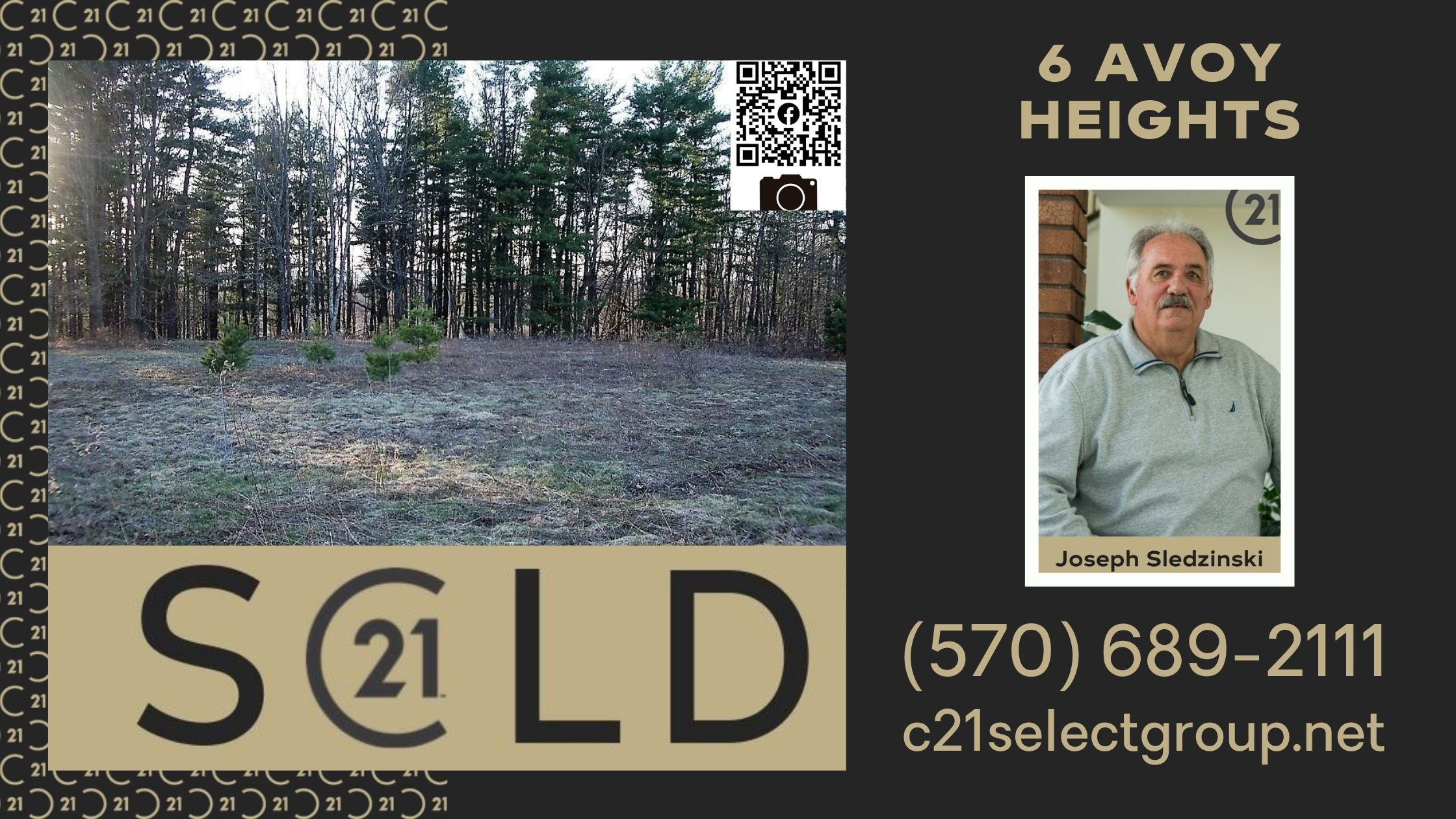 SOLD!  Lot 6 Avoy Heights Road: Lake Ariel