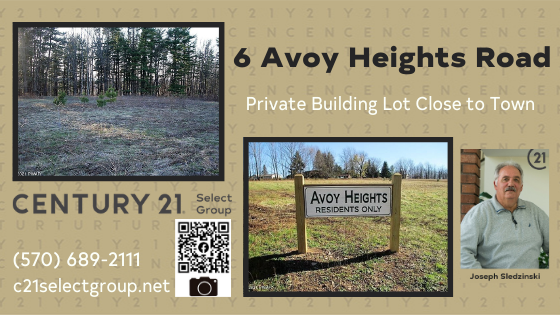6 Avoy Heights Road: Private Building Lot Close to Town