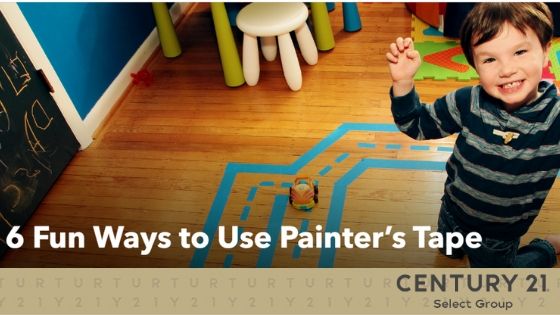 6 Fun Ways to Use Painter’s Tape