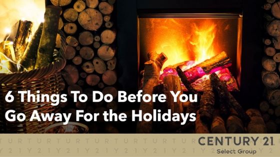 6 Things To Do Before You Go Away For the Holidays