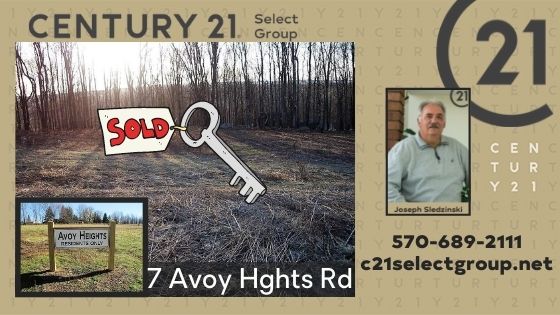 SOLD! 7 Avoy Heights Road: Lake Ariel