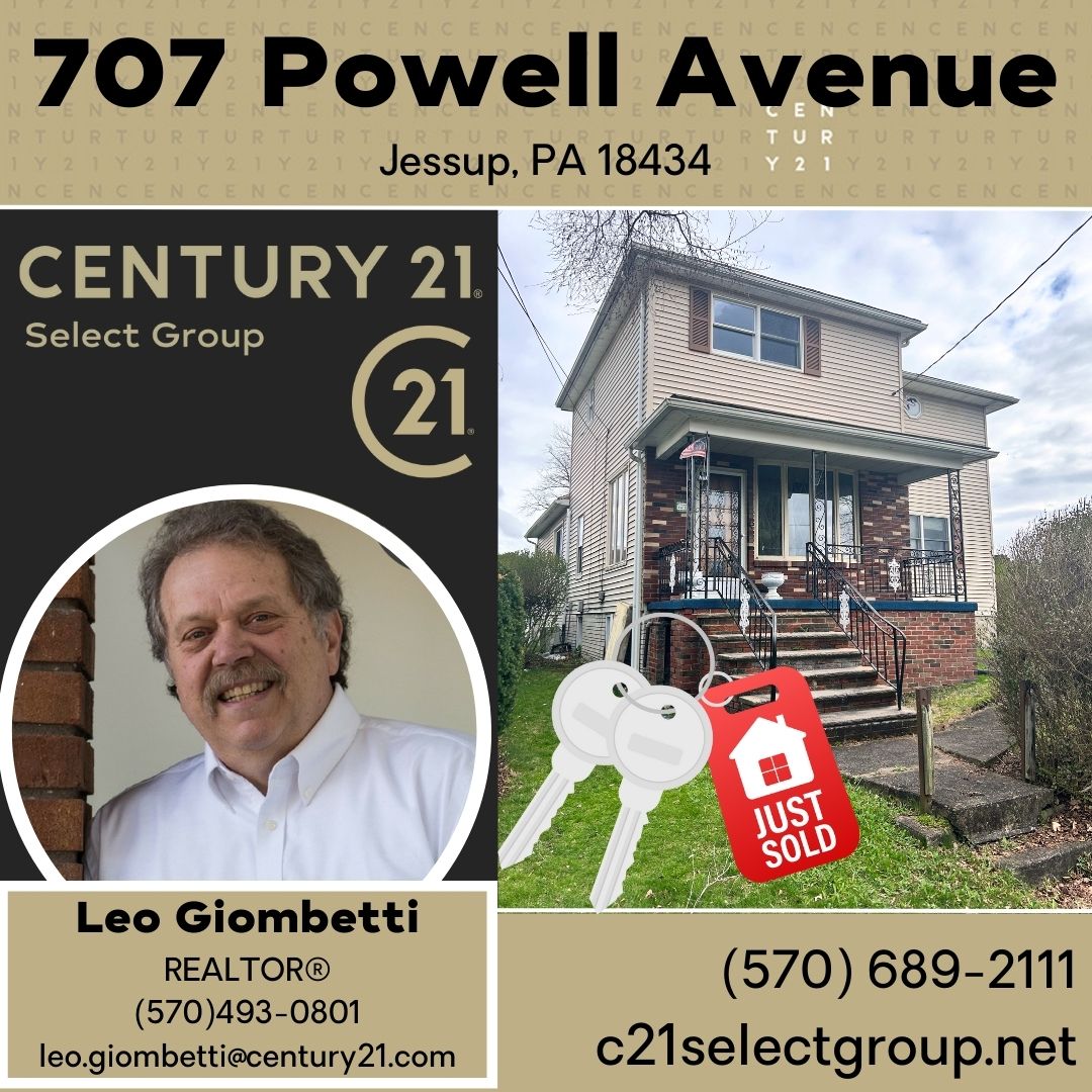 SOLD! 707 Powell Avenue: Jessup
