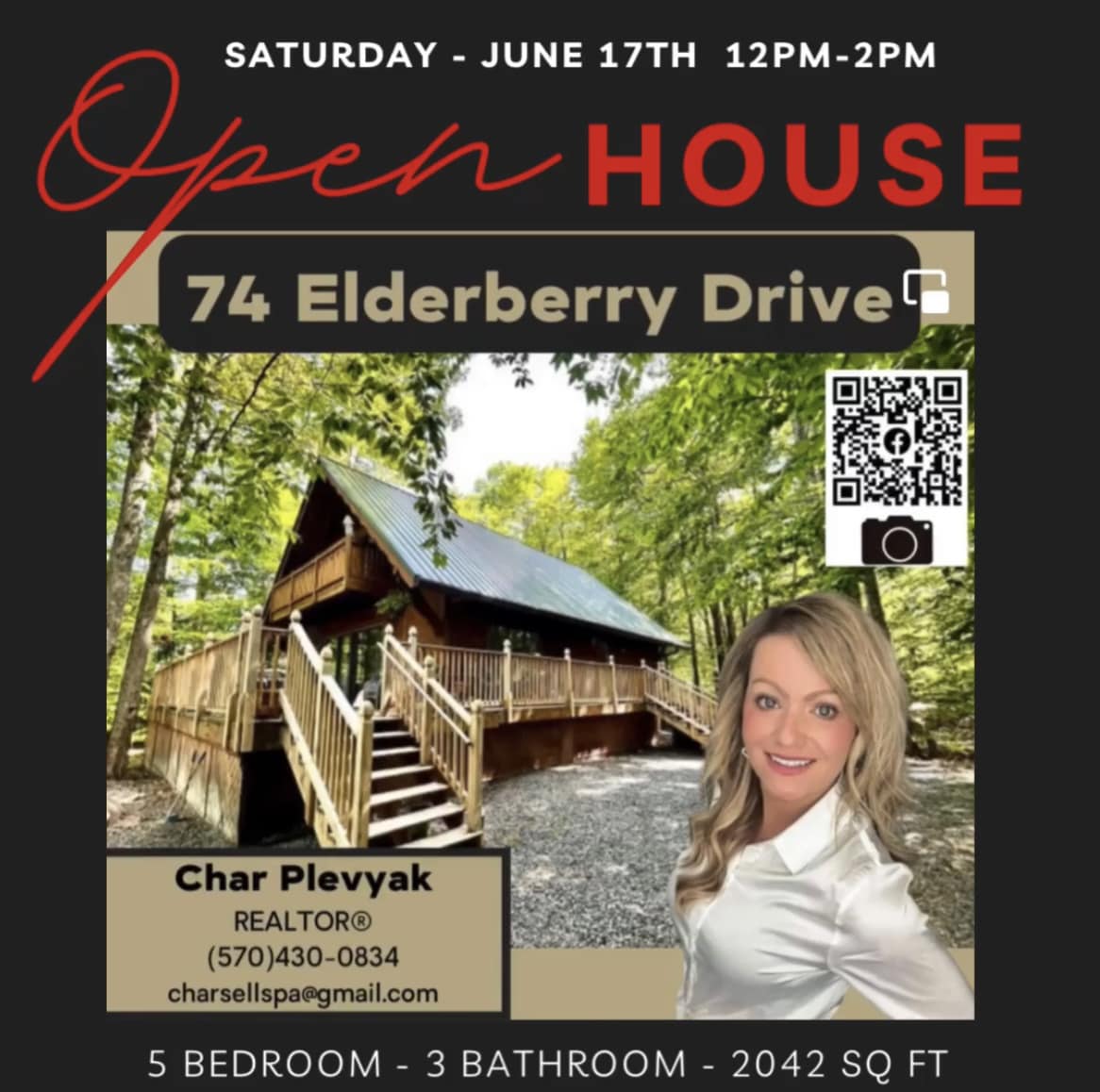 OPEN HOUSE! 74 Elderberry Drive:  Thornhurst Country Club Estates